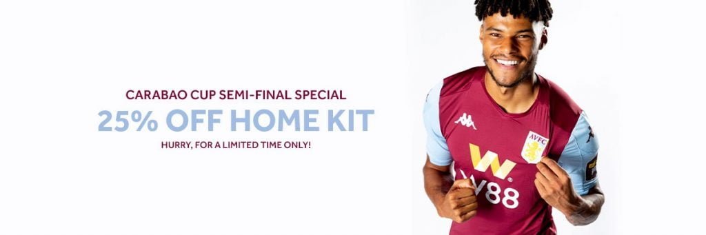discount Aston Villa shirts