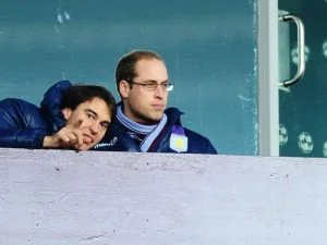 prince william bored at villa park