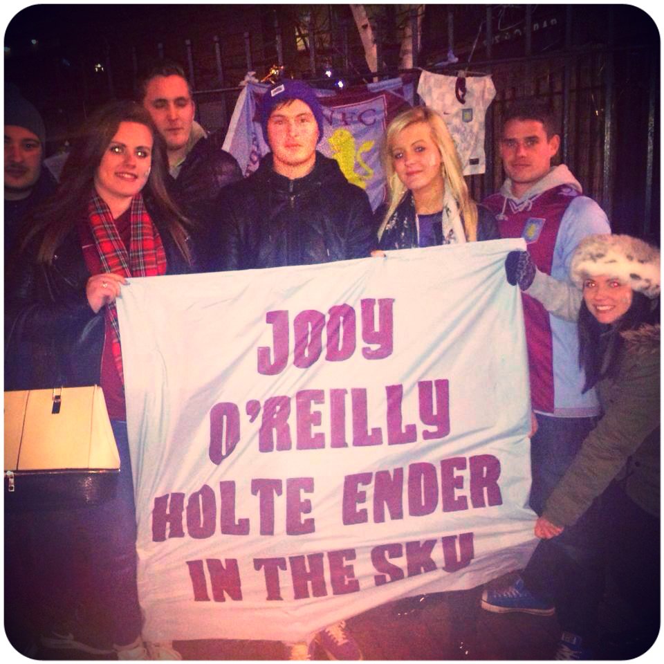 jody oreilly memorial banner