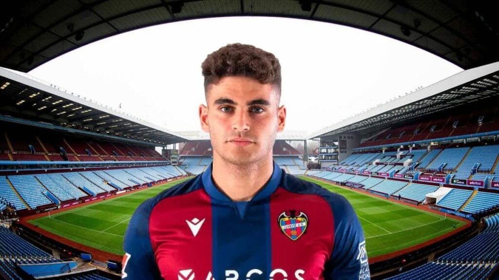 Andres Garcia Aston Villa record