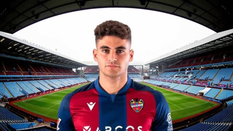 Andres Garcia Aston Villa record