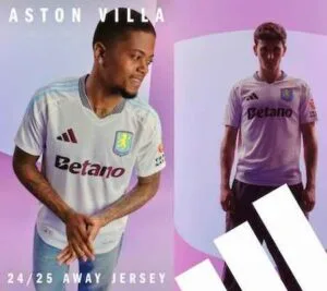 Aston Villa Away Shirt 30% off