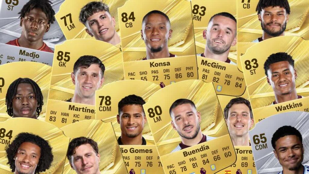 Aston Villa EA Sports Scores 2026/27