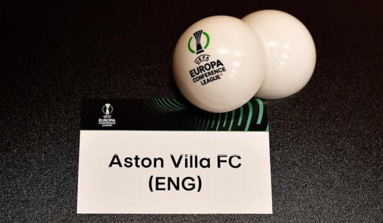 Aston Villa Europa Conference Draw
