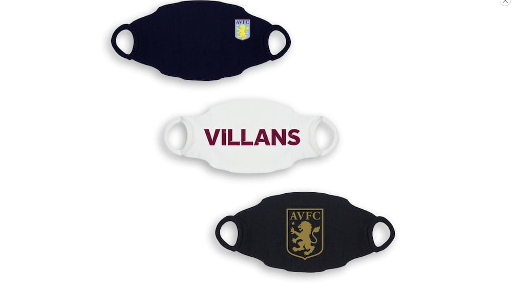 Aston Villa Face Mask 