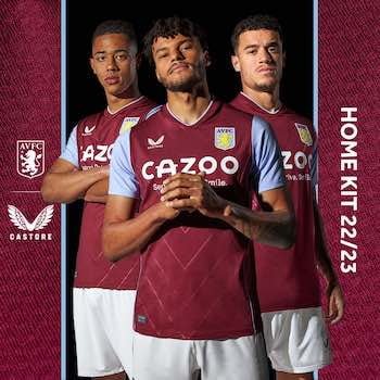 New Aston Villa Home Shirt