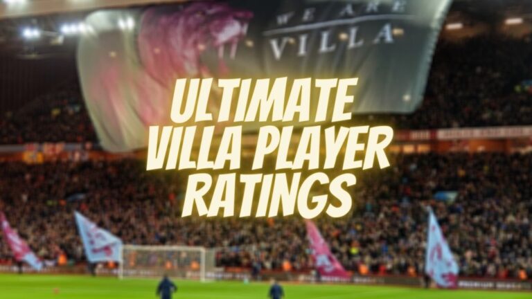 Aston Villa Player Ratings