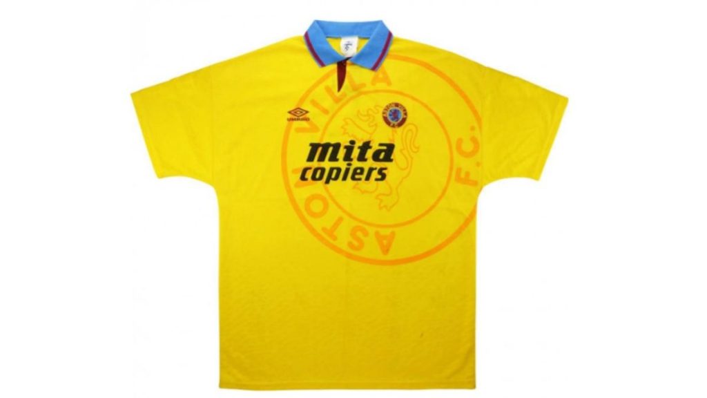Aston Villa Umbro Third Kit 1993