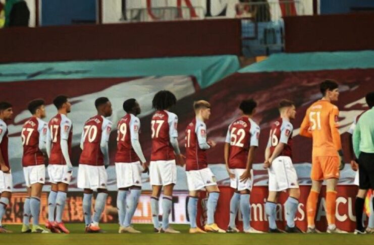 Aston Villa Youth FA Cup players