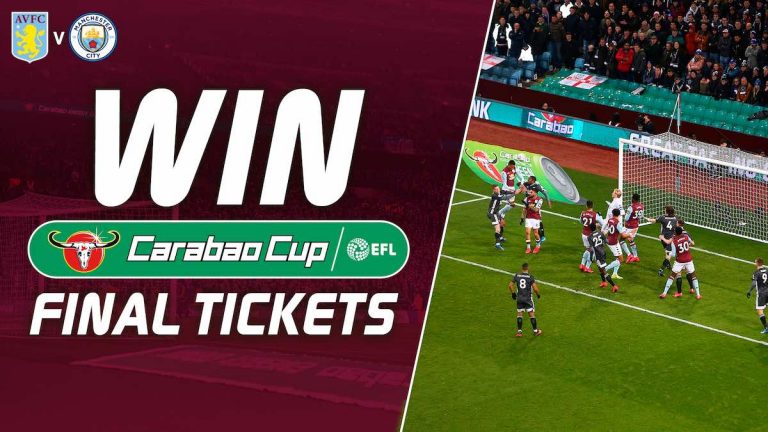 Carabao Cup Final Tickets Competition 2020