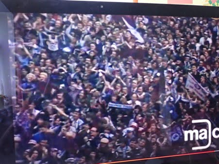 Aston Villa fans European Cup crowd