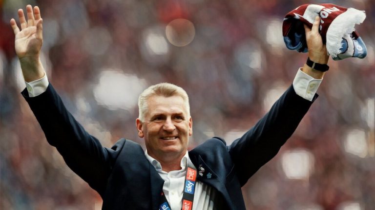 Dean Smith Wembley Aston Villa