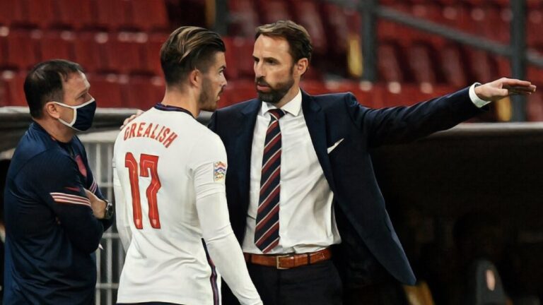Jack Grealish Gareth Southgate social media