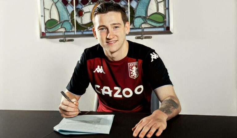 Louie Barry signs Aston Villa contract