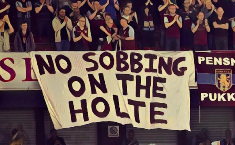 no sobbing on the holte