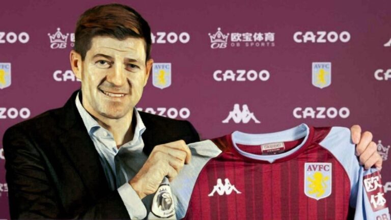 Steven Gerrard Aston Villa Head Coach