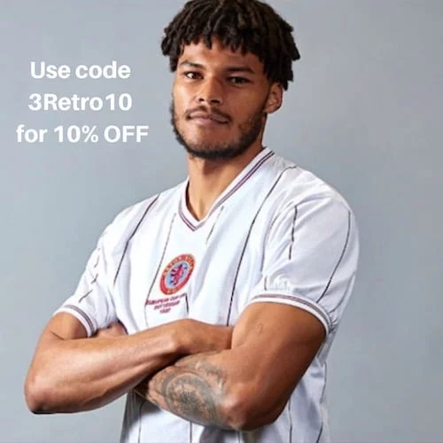 Tyrone Mings 1982 Aston Villa shirt