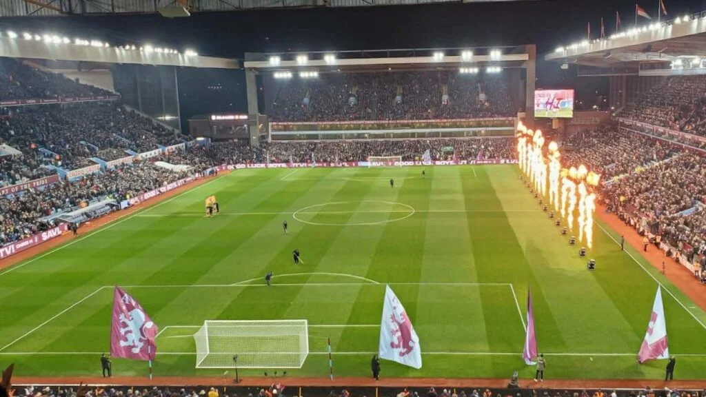 Villa Park fireworks fire