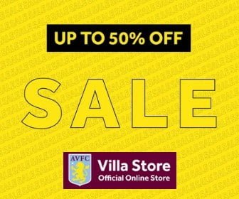 Aston Villa shop sale