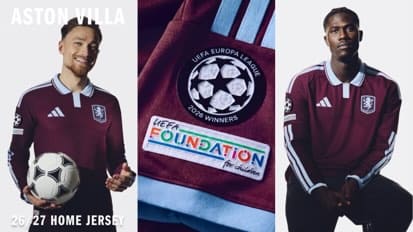 Aston Villa new home shirt 2026