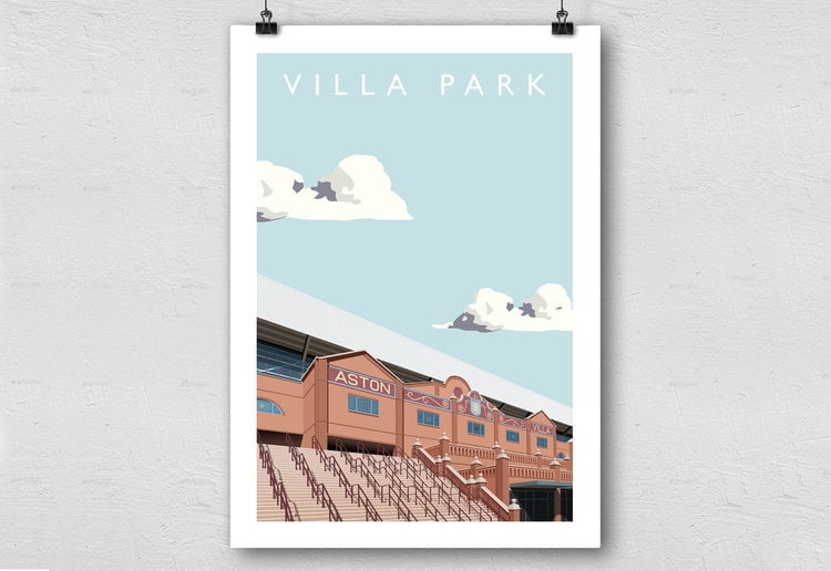 Matthew Wood Villa Park Print