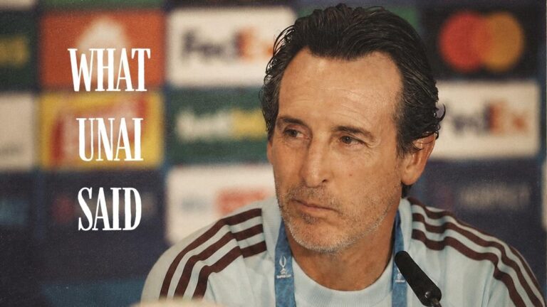 What Unai Said: Manzambi and Striker Injuries Update, AWOL Watkins and Arsenal
