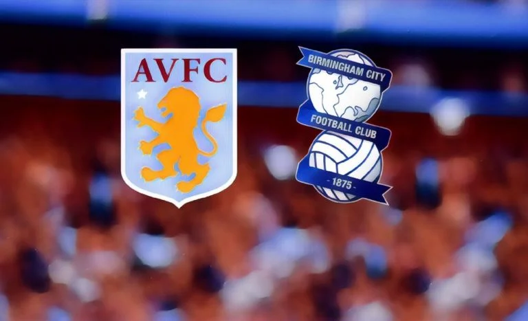 aston villa birmingham city derby badges