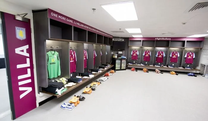 villa dressing room