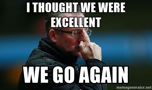 I thought we were excellent paul lambert