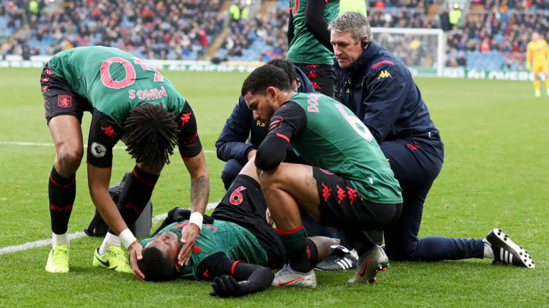 Wesley Injury Aston Villa