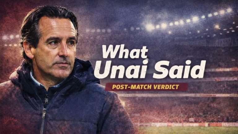 what unai said - unai emery post-match reaction