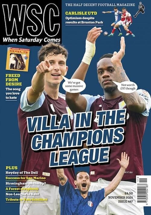 When Saturday Comes Aston Villa
